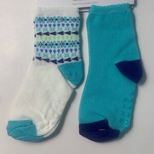Gymboree Island Getaway Little Girls 2 pack socks 4T-5T NWT